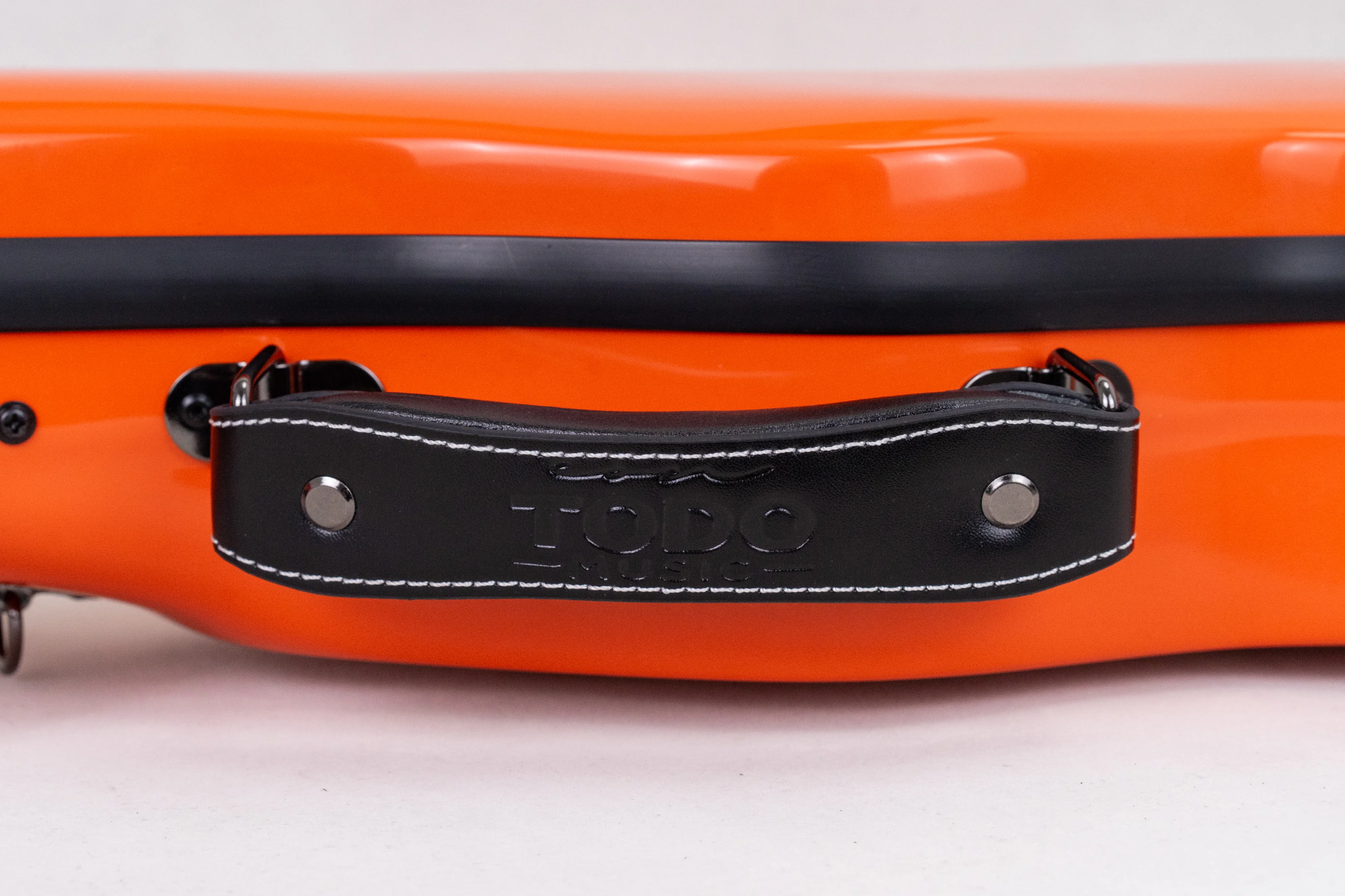 Premium Fiberglas Tenor Ukulele-Koffer Orange